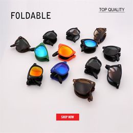 2021 new Sun glasses fashion vintage uv400 woman and men sunglasses Foldable Colourful mirror designer sun Glasses gafas 50mm and 5254T