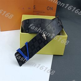 Fashion Trend Designer Belt Men's brand Leather Colour letter smooth buckle belt Men's Ladies Universal Belt 3.8cm wide High quality
