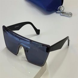 40042U Fashion New Sunglasses Square Half Frame Glasses Simple Men Business Style Eyewear Lens Laser Top Quality UV400 protection281d