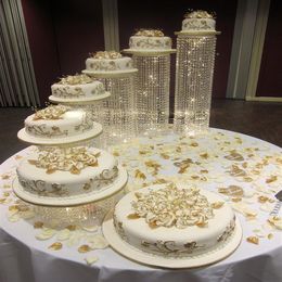 wedding crystal transparent acrylic Cake Stand wedding Centrepiece Cake bracket Cake Accessory Crystal Party Crystal275v