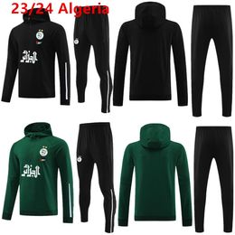 2023/2024 Algeria tracksuit MAHREZ soccer Jersey men kids 23/24 Algerie BOUNEDJAH Survetement maillot de foot FEGHOUL sportswear football training suit 10-XXL