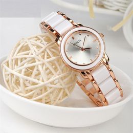 SENDA Brand Mother Pearl Shell Trendy Quartz Womens Watch Delicate Students Watches Jewelry Buckle Ladies Wristwatches227F