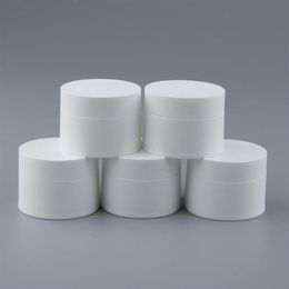 Pack Of 5 Refillable High-End Plastic Jars Empty Face Cream Body Butter Containers For Travel Storage Bottles &205n