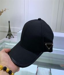 Classic Triangle Badge Ball Caps Men Women Designer Baseball Cap Adjustable Outdoor Sun Hats Unisex Sport Golf Curved Hat7550076