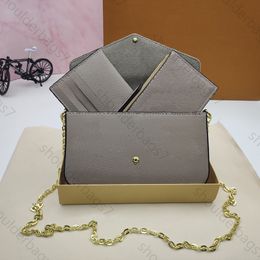 Hochwertige Multi-Pochette-Felicie-Luxus-Geldbörse, Mini-Geldbörsen, Umhängetasche, Designer-Tasche, Damenhandtasche, Umhängetaschen, Designer-Damen-Luxus-Handtaschen