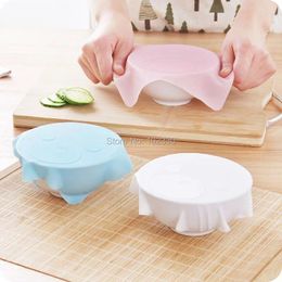 Table Mats Silicone Wraps Seal Cover Stretch Cling Film Food Fresh Keep Mat Pad Placemat Kitchen Tools S2023111