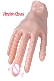 NXY Vibrators Sex Toys for Women Magic Palm Hand Finger Vibrator Dildo Masturbator Glove Breast Nipple Vagina Massage Couple Flirt7656368