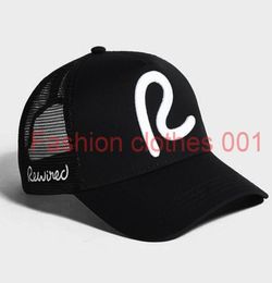 rewired baseball cap men women Rewired R Trucker Cap fashion adjustable cotton hats11355695