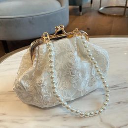 Evening Bags Vintage Fashion Wedding Style Women Lace Flowers Bag Women's Handbags Purses