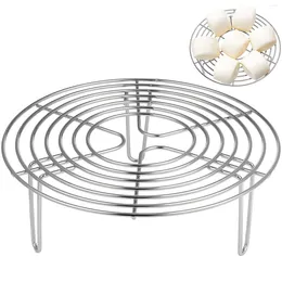 Double Boilers Air Fryer Egg Steamer Cooling Rack Tools High Medium Low For Baking Steaming Wire Cooking