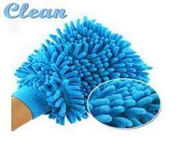 Super Mitt Microfiber Car Window Washing Home Cleaning Cloth Duster Towel Gloves4513721