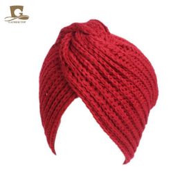 Female Warm Soft Knitted Hats Ladies Bonnet Baggy Slouchy Beanie Slouchy Beanie Gifts Top Quality Casual Cap New Brand4209166