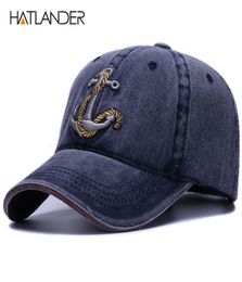 hatlanderbrand Washed Soft Cotton Baseball For Women Men Vintage Dad Hat 3d Embroidery Casual Outdoor Sports Cap C1904203102544