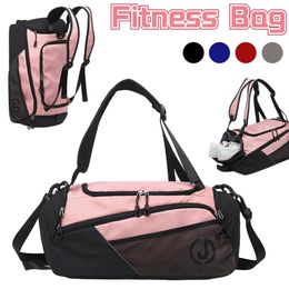 Stuff Sacks Men Gym Bags For Fitness Training Outdoor Travel Sport Bag Sports Backpack Multifunction Dry Wet Separation 231208