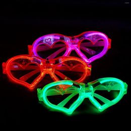 Sunglasses 1Pair LED Glasses Party Light Up 2024 For Year Supplies Flashing Christmas