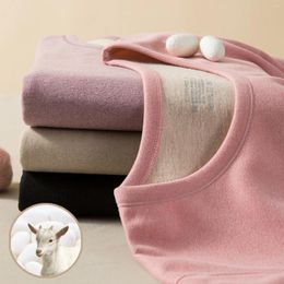 Men's Sleepwear Women's Thermal Underwear Lingerie Sets Seamless Double-sided Fleece Thermo Winter Pyjamas Leggings Clothes