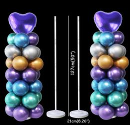 2set Balloon Column Wedding Balloon Stand Ballon Holder Home party Baloon Decor Birthday Party Decoration Kid Adult Air Globos 1022214255