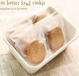 400pcslot Cellophane Scrub Cookie clear Bag For Gift Bakery Macaron Plastic Packing Packaging Christmas 115145cm9023010