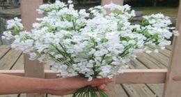 100pcs Artificial Baby Breath Flowers Artificial Gypsophila Fake Silk Flower Plant Home Wedding Party Home Decoration8775349