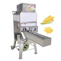 Automatic Corn Thresher Conveyor Belt Fresh Sweet Waxy Frozen Corn Commercial Thresher Fresh Corn Thresher Equipment