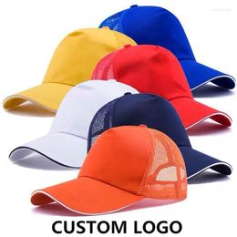 Ball Caps Sandwich Brim Trucker Adult Men Women Casual Sports Snapback Hats Custom Baseball For Sun Casquette