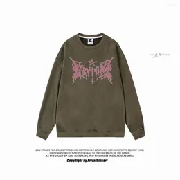 Women's Hoodies Youthful Chic Print Women Suede Sweatshirt Casual O-Neck Hip Hop Hoodie Trendy Brand Female Pullovers Y2k Streetwear 2023