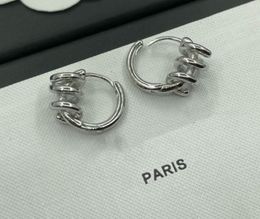 Quality Graceful Wind Spiral Earrings Female Special-Interest Design High Sense Simple Personalized All-Match Ear Clip