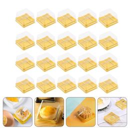 Gift Wrap 150 Pcs Moon Cake Blister Boxes Egg-yolk Puff Base Trays Festival277u