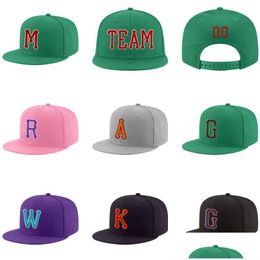 Ball Caps Wholesale Basketball Football Baseball Fans Snapbacks Hats Customised All Teams Fitted Snapback Hip Hop Sports Mix Order F Dh9Gi