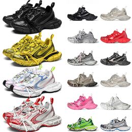 DO Old Dirty Laces Platform Track Casual Designer shoes 3XL Sneaker Women Men Dark Grey Light Pink Yellow Green Tripler Black Sliver Beige White Gym Red Trainers 36-46