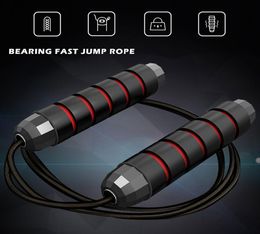 Cheapest Bearings Jump Rope Rapid Speed Crossfit Excercise and Fitness Workout Equipments Skipping Foot wire for woman kids3331677