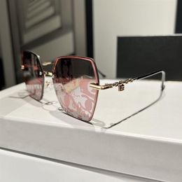 Luxury designer sunglasses for women classic Summer Fashion Style metal and Plank Frame eye glasses UV Protection Lens3182