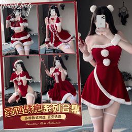 Fantasy lingerie Christmas role-playing cosplay bunny elk combination uniform passion suit sexy