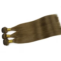 Thickness End Virgin Cuticle Aligned Raw Brazilian Human Hair Weft Extensions