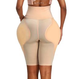 Waist Tummy Shaper Hip Shapewear Pantie Butt Lifter Sexy Body Push Up Enahncer with Pads 231211