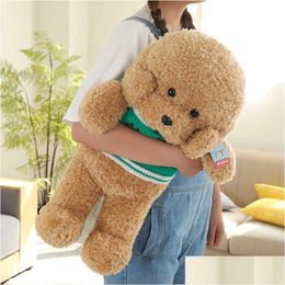 Stuffed Plush Animals Teddy Dog Toy Big Plushie Kawaii Body Pillows Baby Accompany Dolls Kids Birthday Gifts Adorable Toys Q0727 D Otfc0