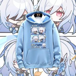 Jingliu Tongren Collapses the Star Dome Railway Dan Heng Blade Game anime Surrounding Men and Women Plush Sweater Casual ml