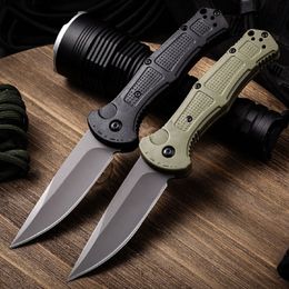 9070SBK 9070 Claymore Automatic Knife Nylon Fibre Handle Outdoor Folding Knife D2 Blade Camping Self-defence Tactical Knives EDC TOOL