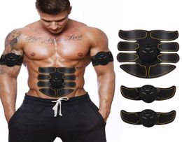 Abs and Arms Stimulator Muscle Abdominal Muscle Training Device for Fitness Workout Home Gym Arm Leg Massage with USB Charging Cab5315607