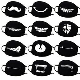 Cotton Dustproof Mouth Face Mask Anime Cartoon Lucky Bear Women Men Muffle Face Mouth Masks GB887284v