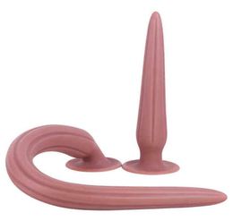 Nxy Anal Toys Super Long Sex Toys Silicone Huge Butt Plug g Spot Dilator Prostate Massage Dildo Adult for Couples 12175807372