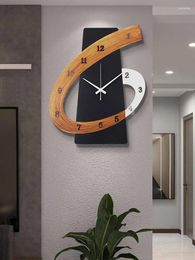 Wall Clocks Nordic Style Clock Living Room Personalised Fashion Home Decoration Atmosphere Internet Famous