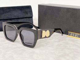 Luxury Brand New Square sunglasses for men designer summer shades Polarised eyeglasses black vintage oversized sun glasses of women male sunglass with box