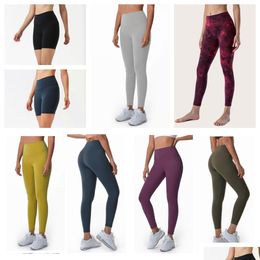 Catsuit Costumes Fashion Top -Selling Designer Align Pant 25 Womens All Day Soft Yoga Leggings Buttery Workout Active Legging For Wo Dh7R6