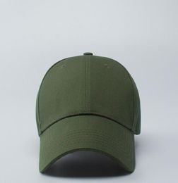 Army Green Baseball Hat Women Outdoors Sun Hat Student Military Training Sport Hats Men Solid Colour Big SizePeaked Cap 5664cm 2207521856