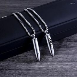 Pendant Necklaces Stainless Steel Necklace Men's Personality Decoration Trend Clothes Accessories Hip-Hop Rapper Jewellery