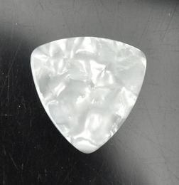 Celluloid 346 Rounded Triangle Guitar Picks Plectrums 071mm 100Pcs Pearl White4145141