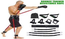 New Sports Fitness Resistance Bands Set for Leg and Arm Exercises Boxing Muay Thai Home Gym Bouncing Strength Training Equipment5968367