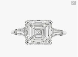 New Real 925 Sterling Silver Luxury Asscher Cut Diamond Wedding Engagement Ring for Women Silver Radiant Cut Ring Jewellery N644547623