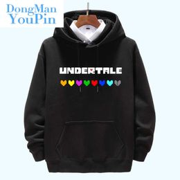 Legend undertale game peripherals hooded sweatshirt long sleeve men's fleece jacket casual print clothes